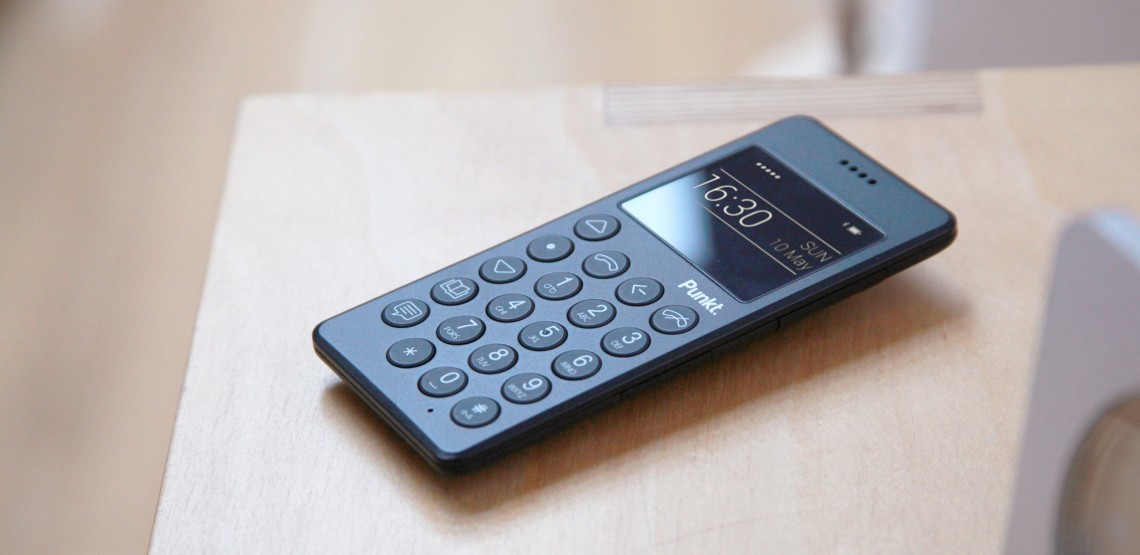 Punkt. MP01 a basic free mobile phone by Jasper Morrison.